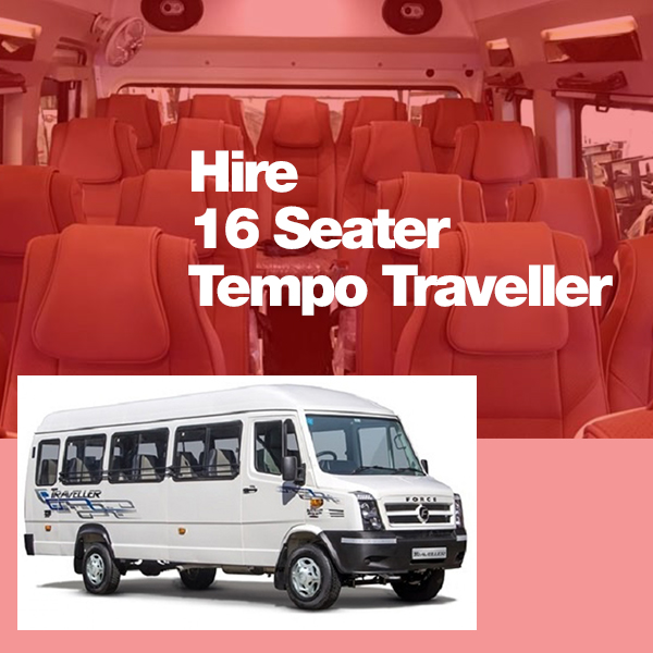 16 seater tempo traveller booking